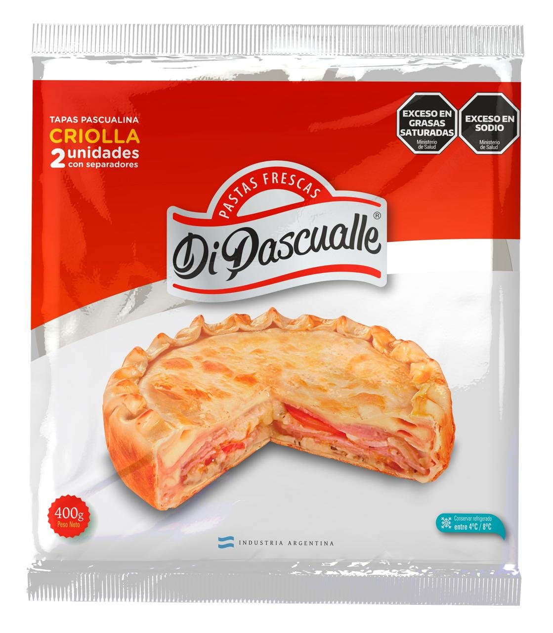 DISCOS PASCUALINA x 2 Un. DIPASCUALLE