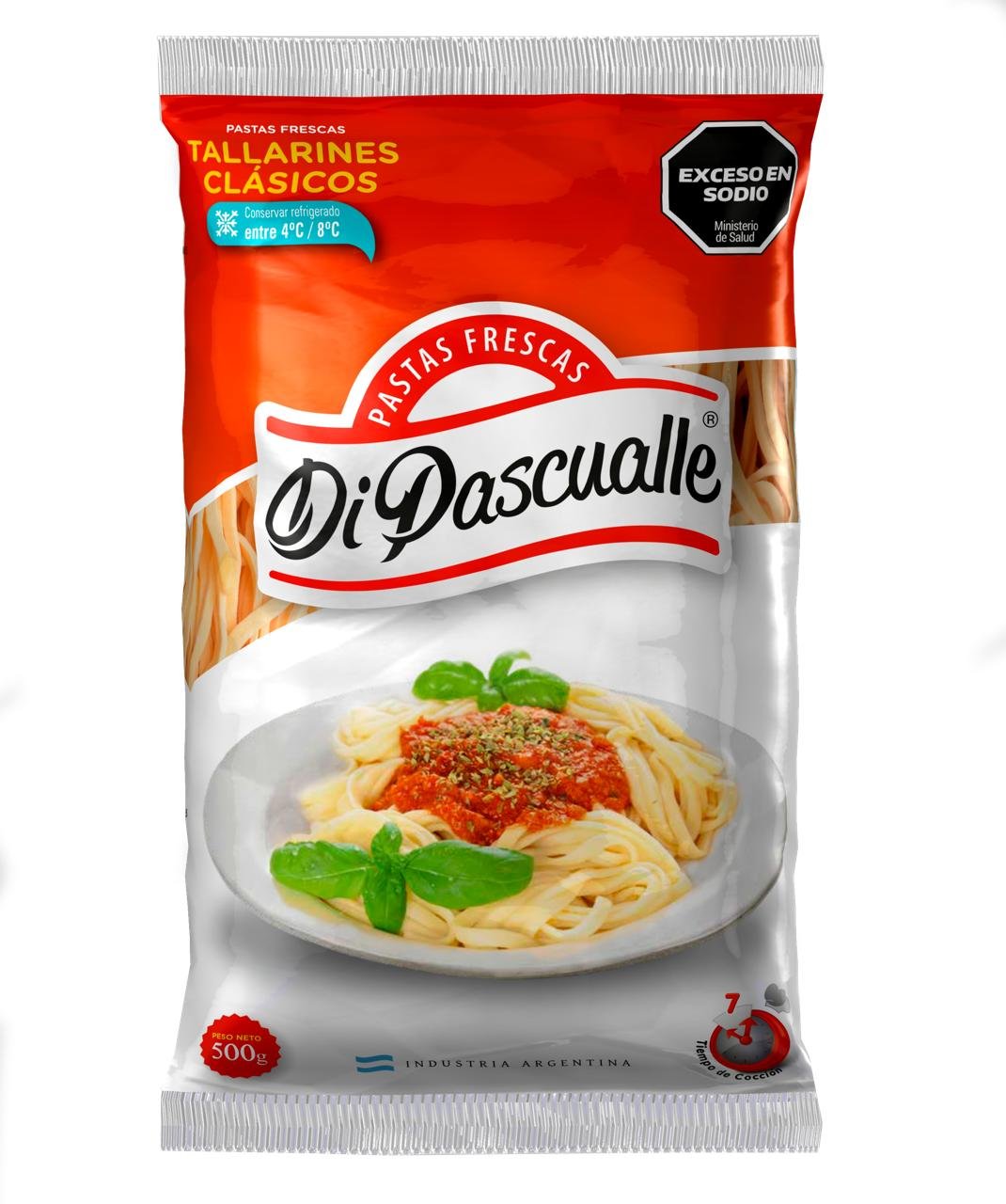 FIDEOS TALLARINES FINOS x 500 Gr. DIPASCUALLE