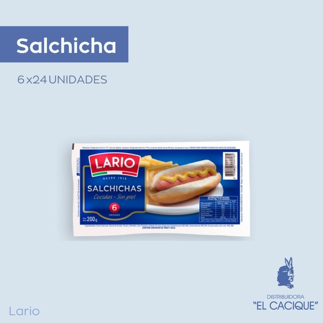 SALCHICHA LARIO  " 66 " 24X 6