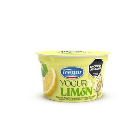 YOGUR BATIDO C/Casc. de Limon x 120 GR.TREGAR