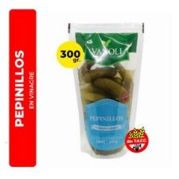 Pepinillos VANOLI 28x150/300 Gr. DOYPACK